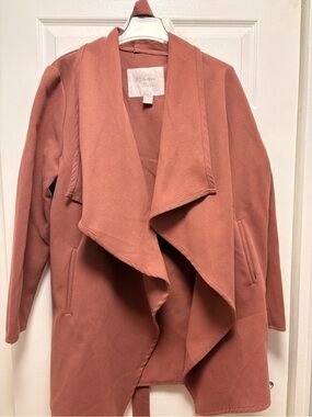 Revamped Outerwear Jacket in Dusty Rose